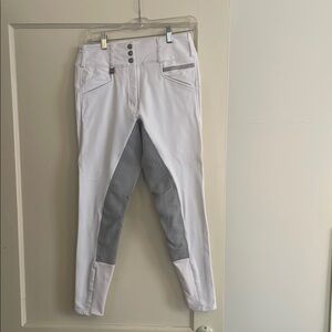 Romfh Isabella White Full Seat Dressage Show Breeches- 28R